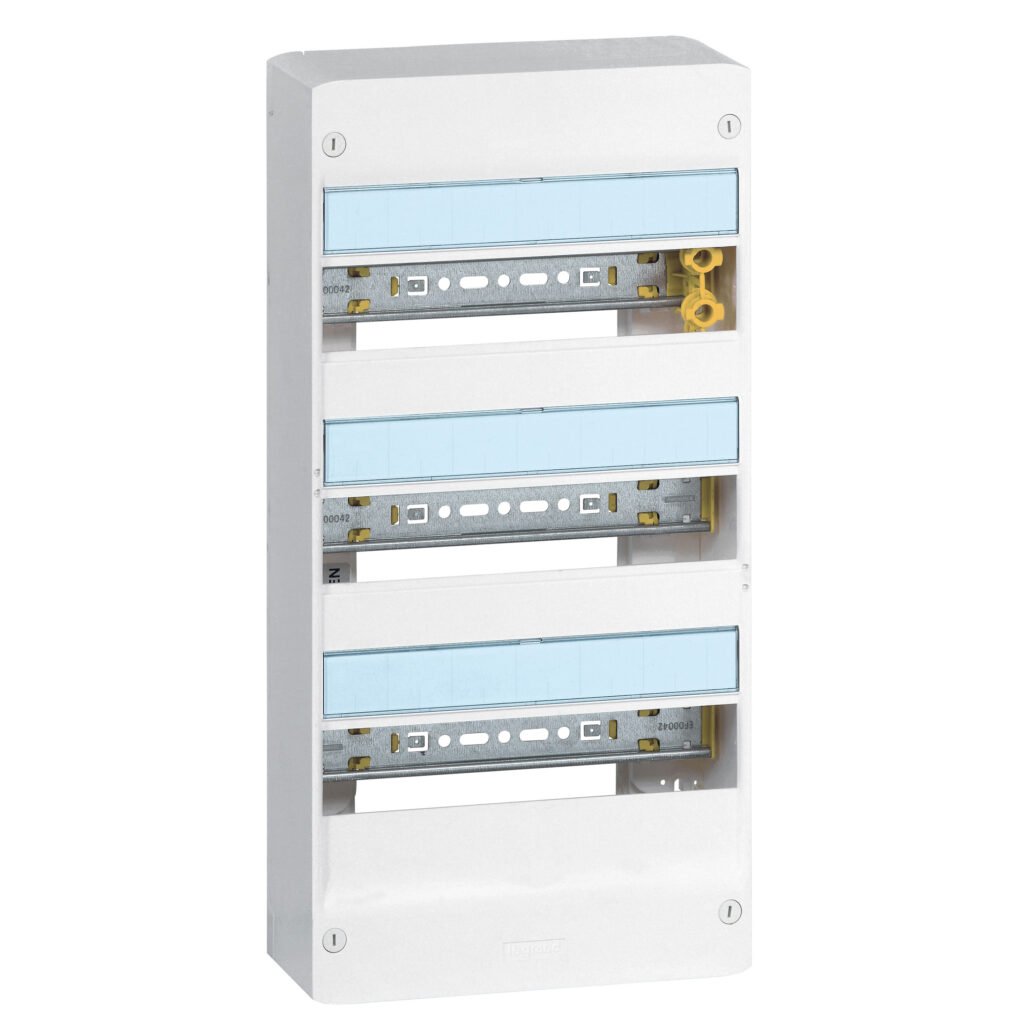 Coffret Sans Porte Apparent 3R 13 Modules 500 × 250 × 103.5 mm Blanc IP30 DRIVIA 401213