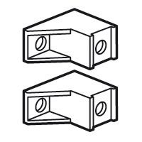 Supp. Isolant Jeu De 2 Gris Pour Coffret XL3 160 XL3 020050