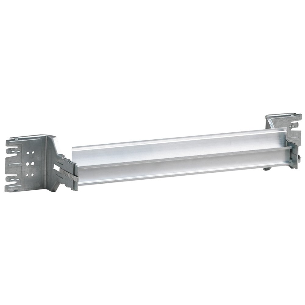 Rail Symetrique XL3 4000 Et XL3 8000 Pour Fixation Sur Montants Fonctionnels 24 Modules 433.5mmx61.2 mm Alu 020601