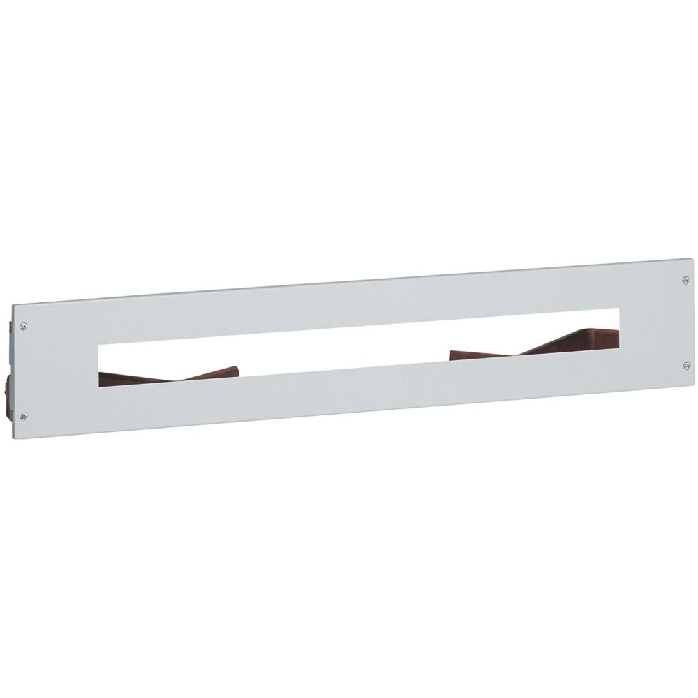 Plastron Metal a Vis Imperdable Modulaire 36 Modules H150 mm Gris XL3 800 Et XL3 400 020950