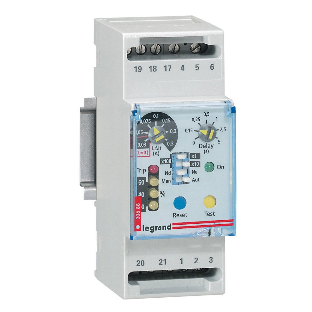 Relais Differentiel 30-30000ma 2 Modules 195-253v Dpx3 026088