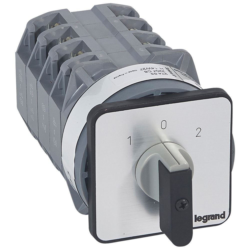 Commutateur a Came Pr40 Avec Position Arret Porte 8CONTACTS a Vis 4P 50A 027453