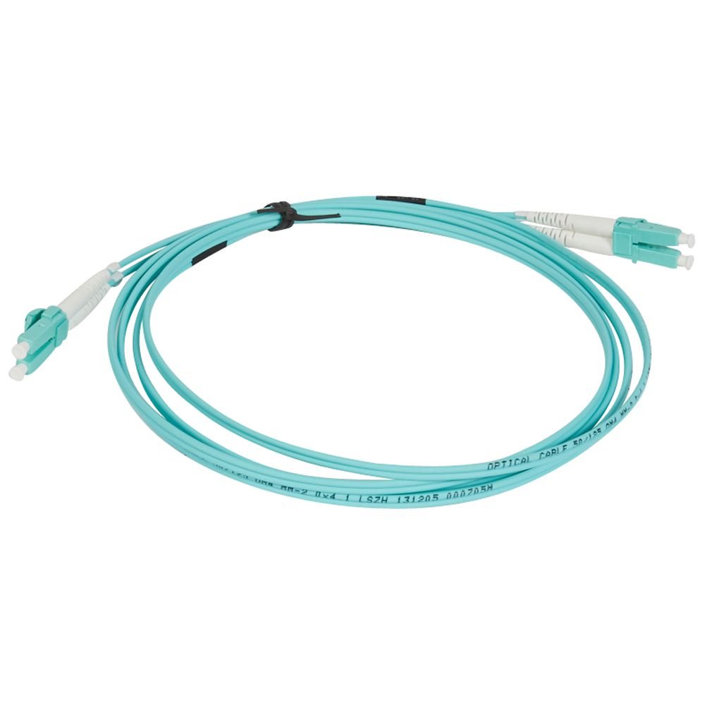 Cordon Optique OM4 Multimode LCS3 Duplex Lc/lc - Longueur 2 m 032635