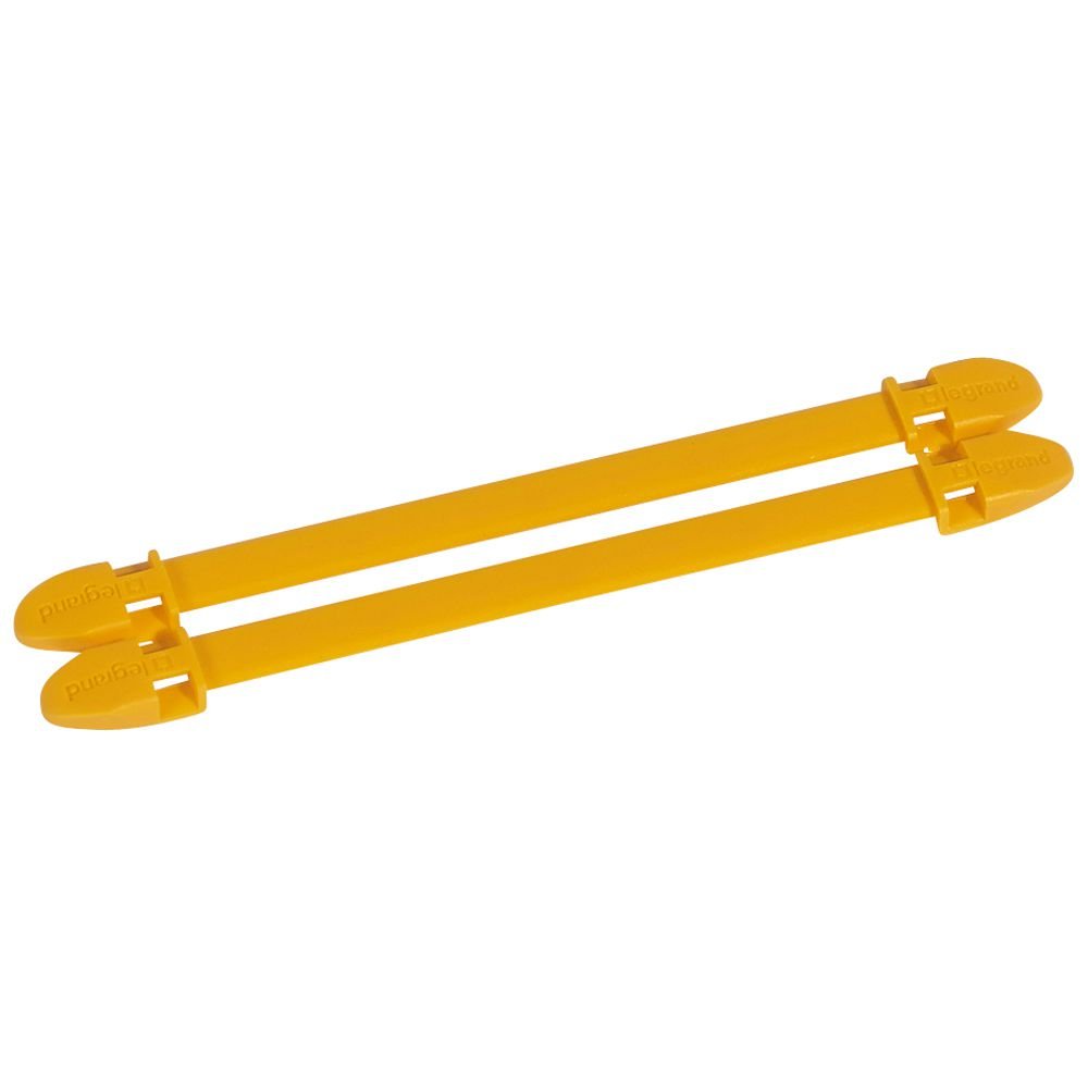 Porte Repere Câble 14 Caractere Jaune Duplix ( 18 Pces) 038464