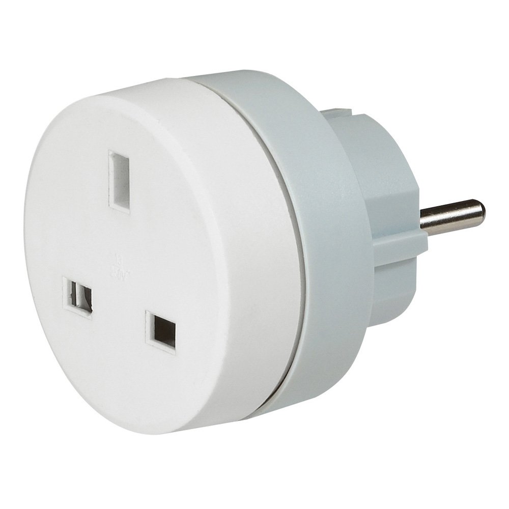 Adaptateur 2p+t 230V 3500W 16A Blanc 050383