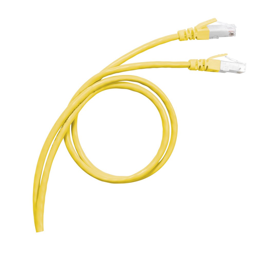 Cordon RJ45 CAT6A S/ftp Blinde 2 m Jaune LCS3 051781