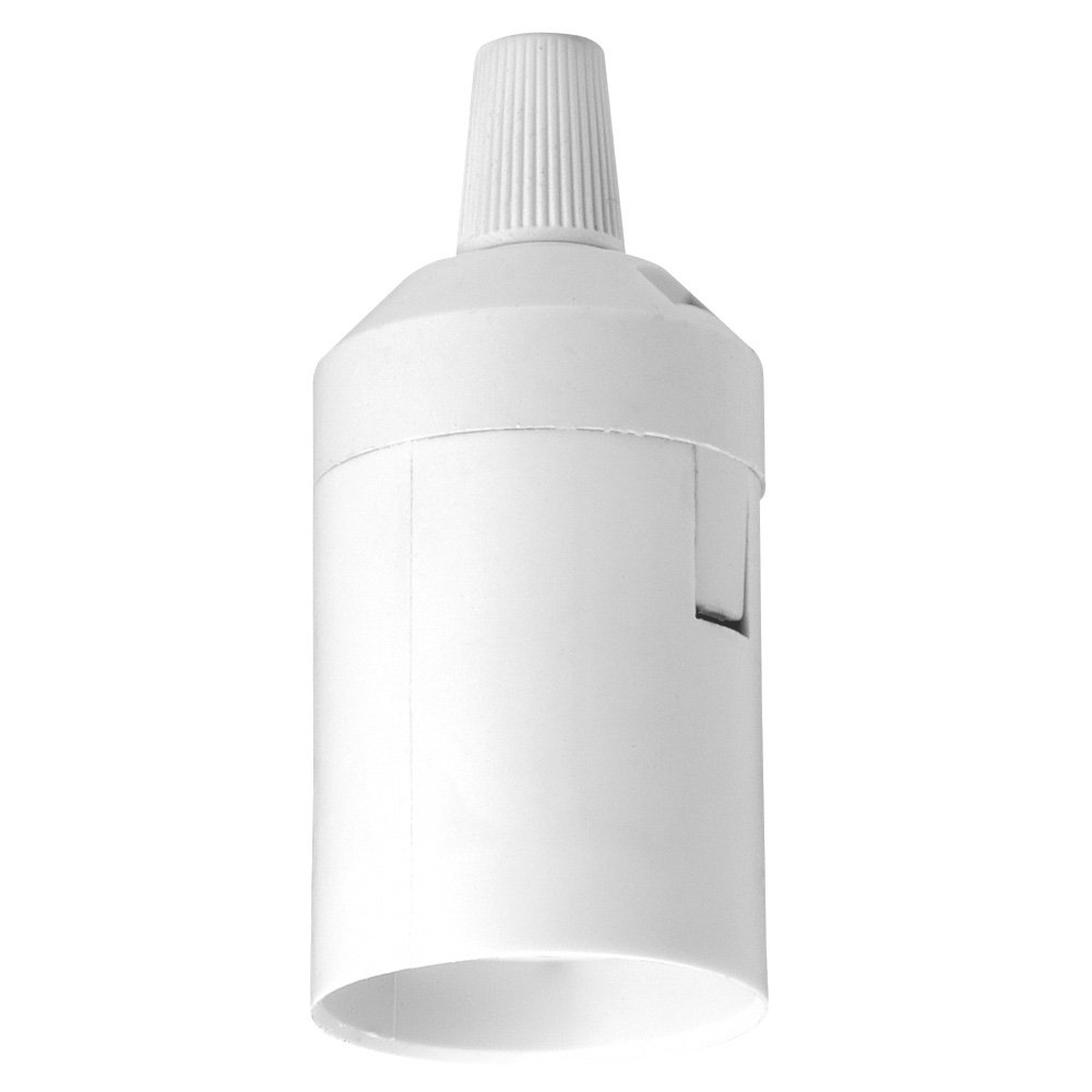 Douille Bout De Câble B22 230V 100W Blanc 060002