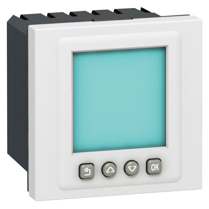 Interrupteur Horaire Mécanisme Prog À Composer 1 Modules 230V 3500W 16A Blanc MOSAIC 078425