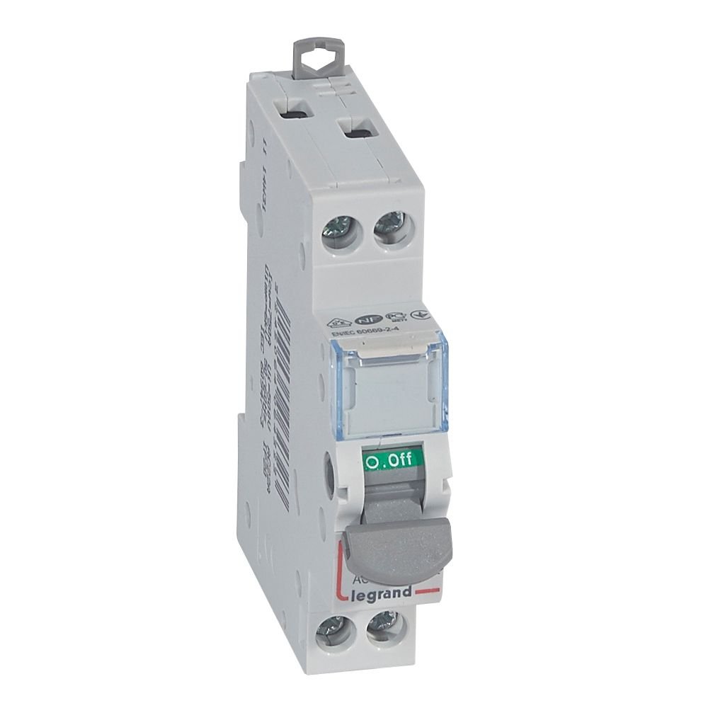 Interrupteur-sectionneur Legrand DX3-IS 2P 20A 406432