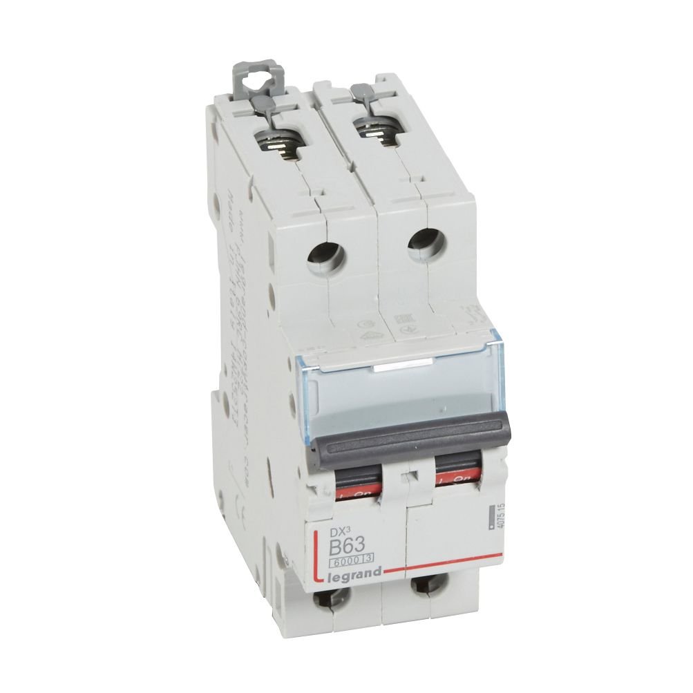 Disjoncteur Legrand DX3 2P B63 63A 6000A