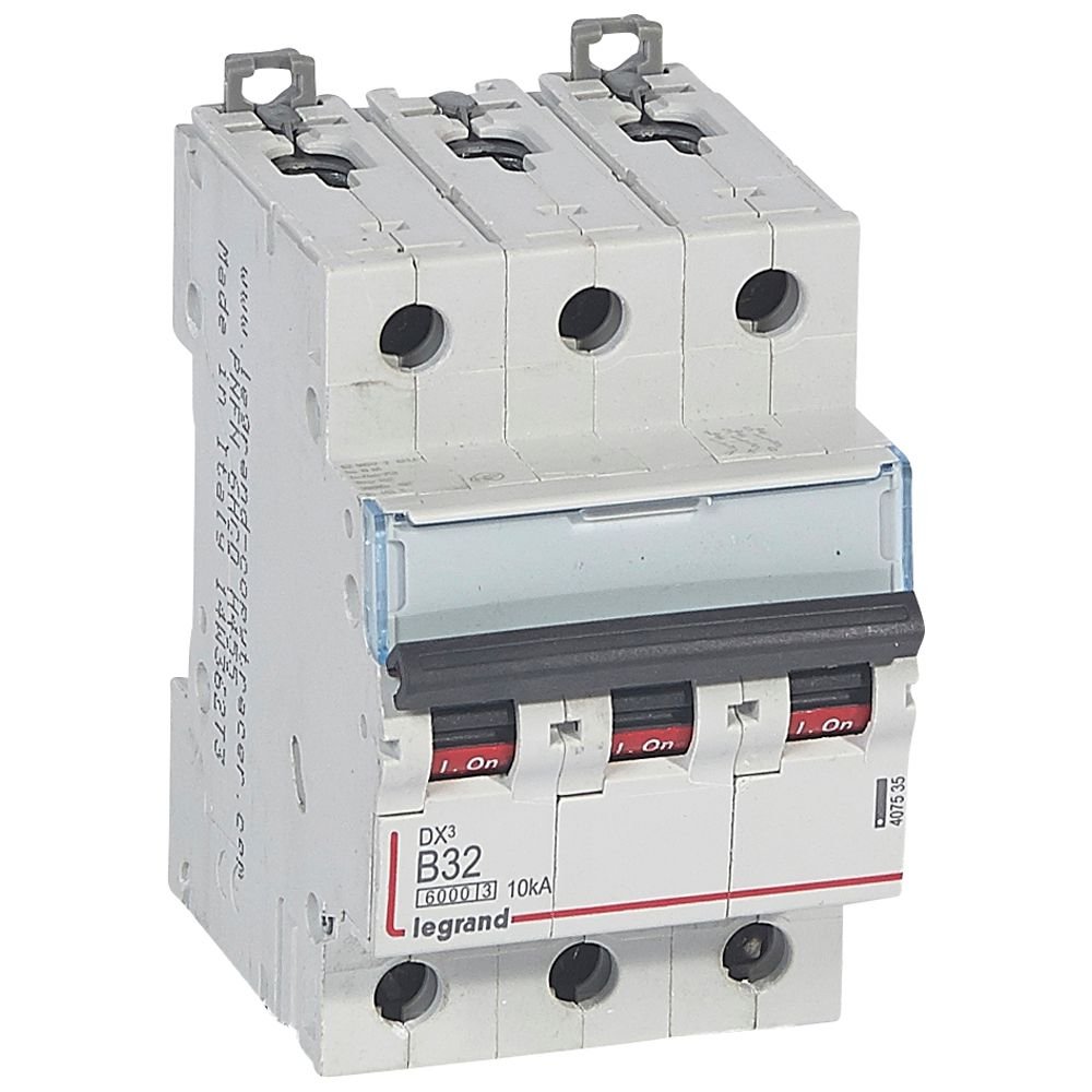 Disjoncteur Legrand DX3 3P B32 6000A/10kA