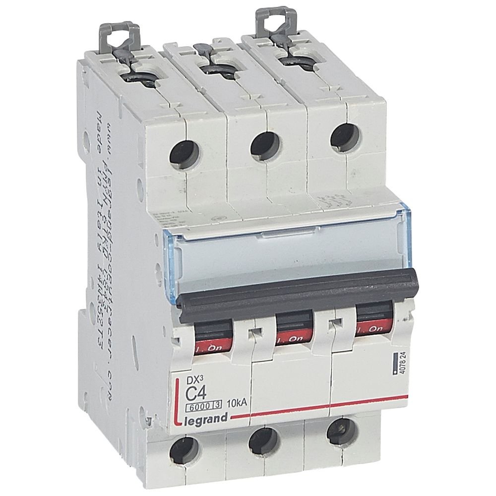 Disjoncteur Legrand DX³ 3P C4 6000A 10kA