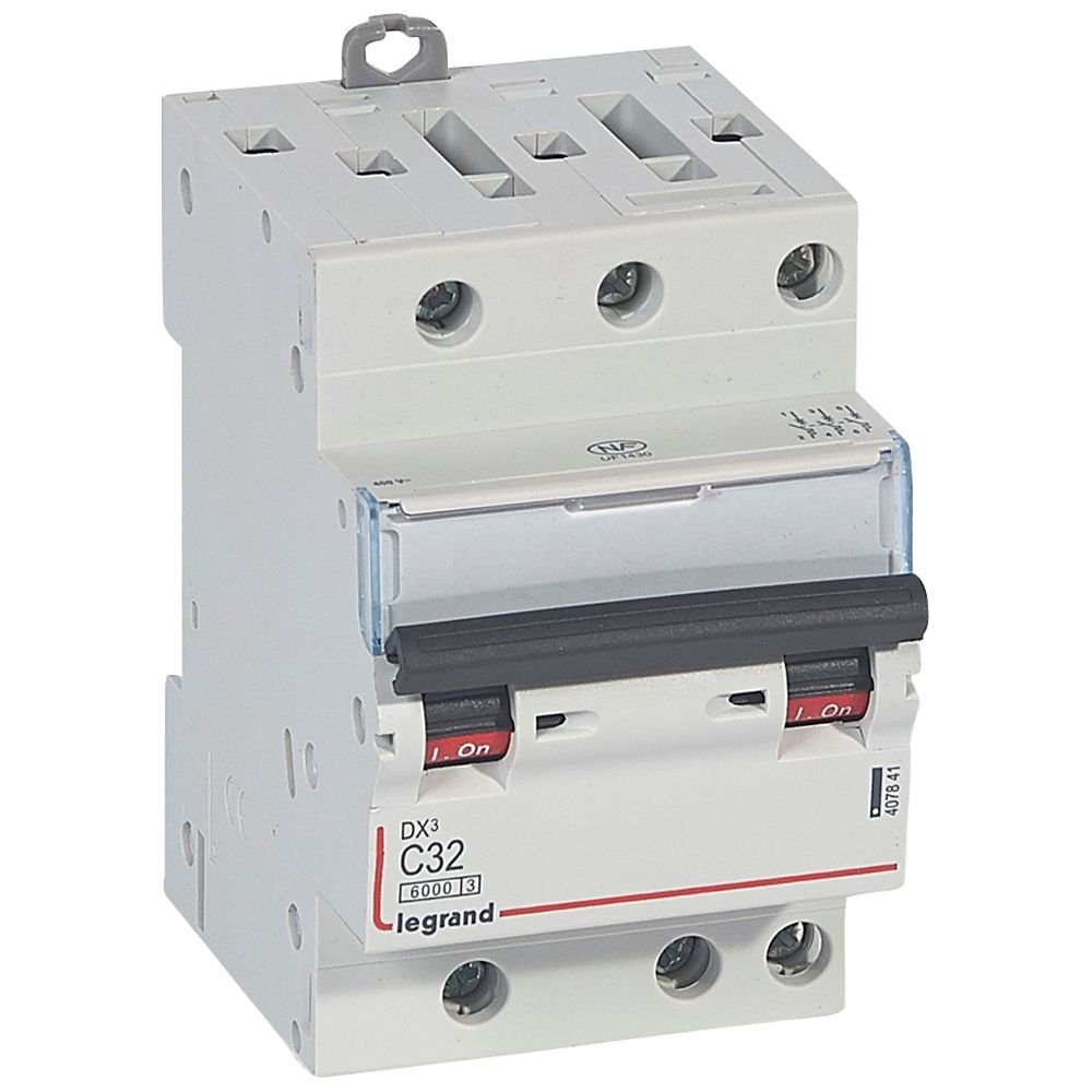 Disjoncteur Legrand DX³ 3P C32 6000A 10kA