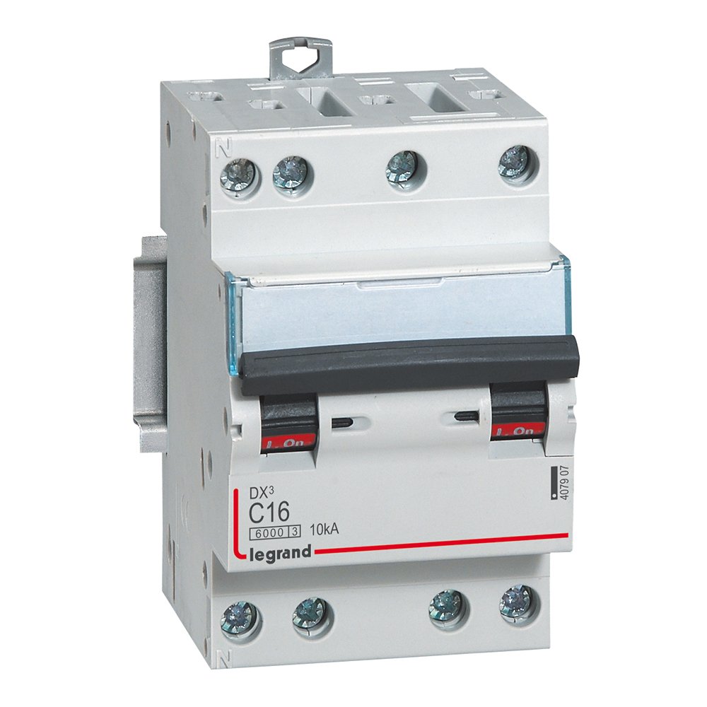 Disjoncteur Legrand DX3 4P 16A courbe C 407907