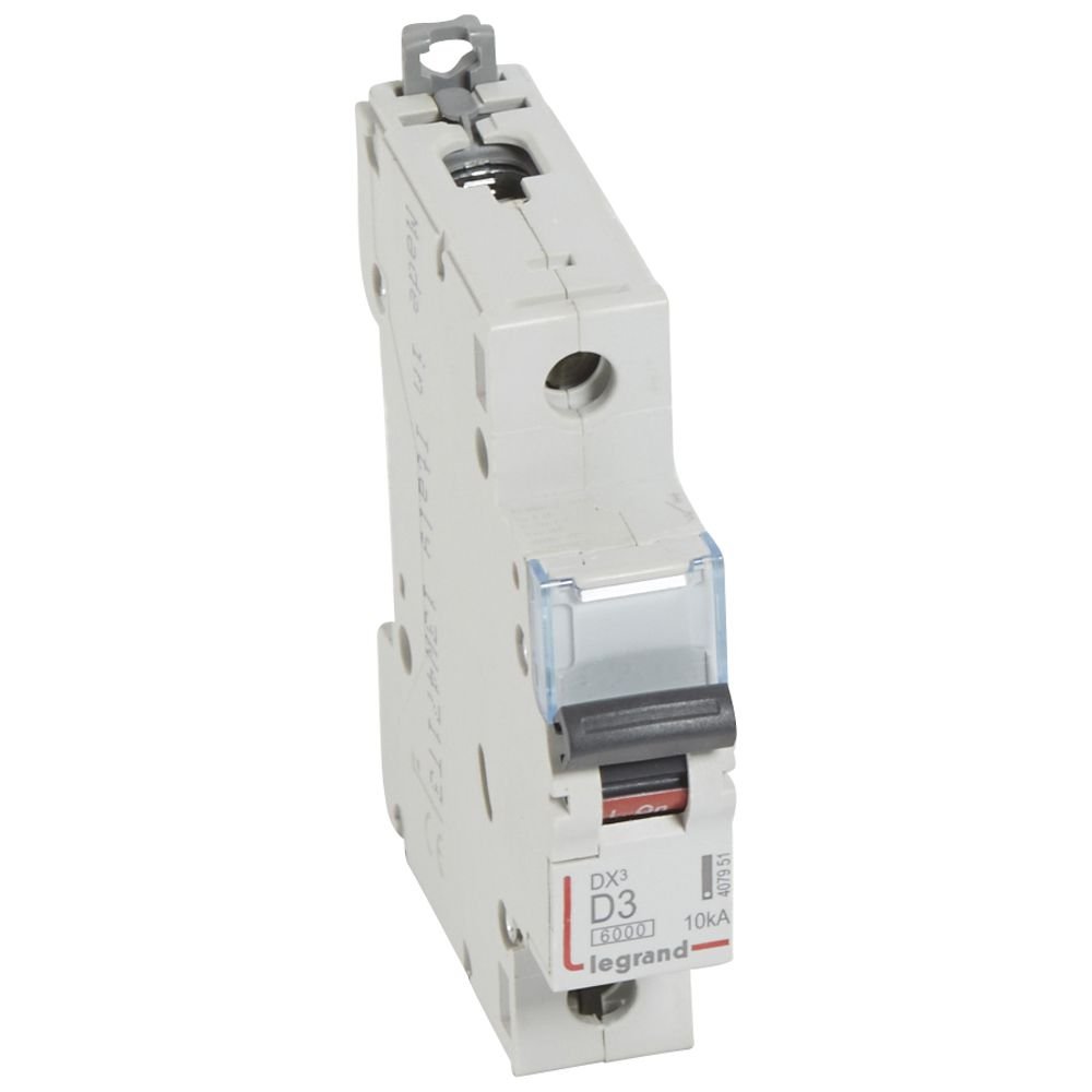Disjoncteur Legrand DX3 1P 3A courbe D 407951