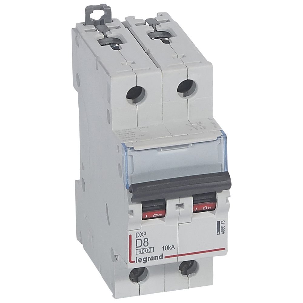 Disjoncteur Legrand DX3 2P D8 408013