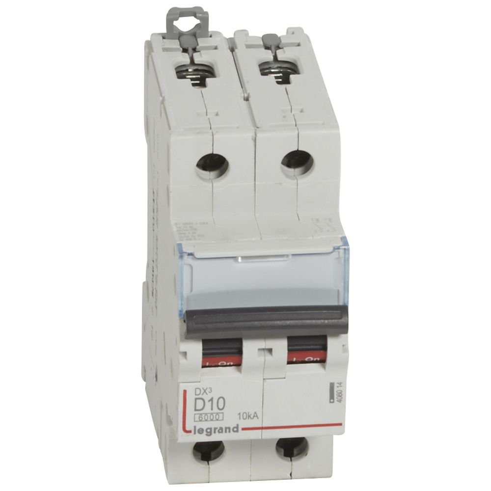 Disjoncteur Legrand DX3 2P D10 408014