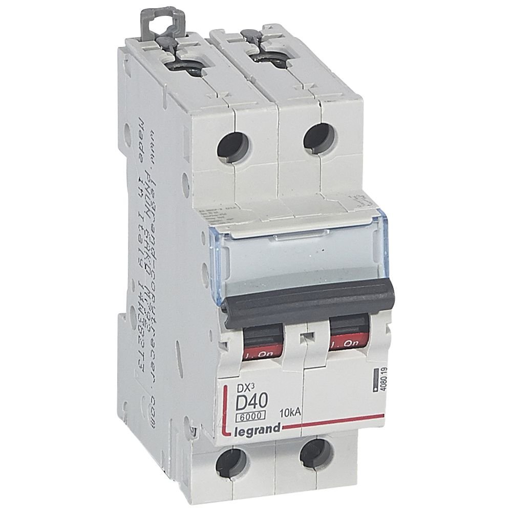 Disjoncteur Legrand DX3 2P D40 408019