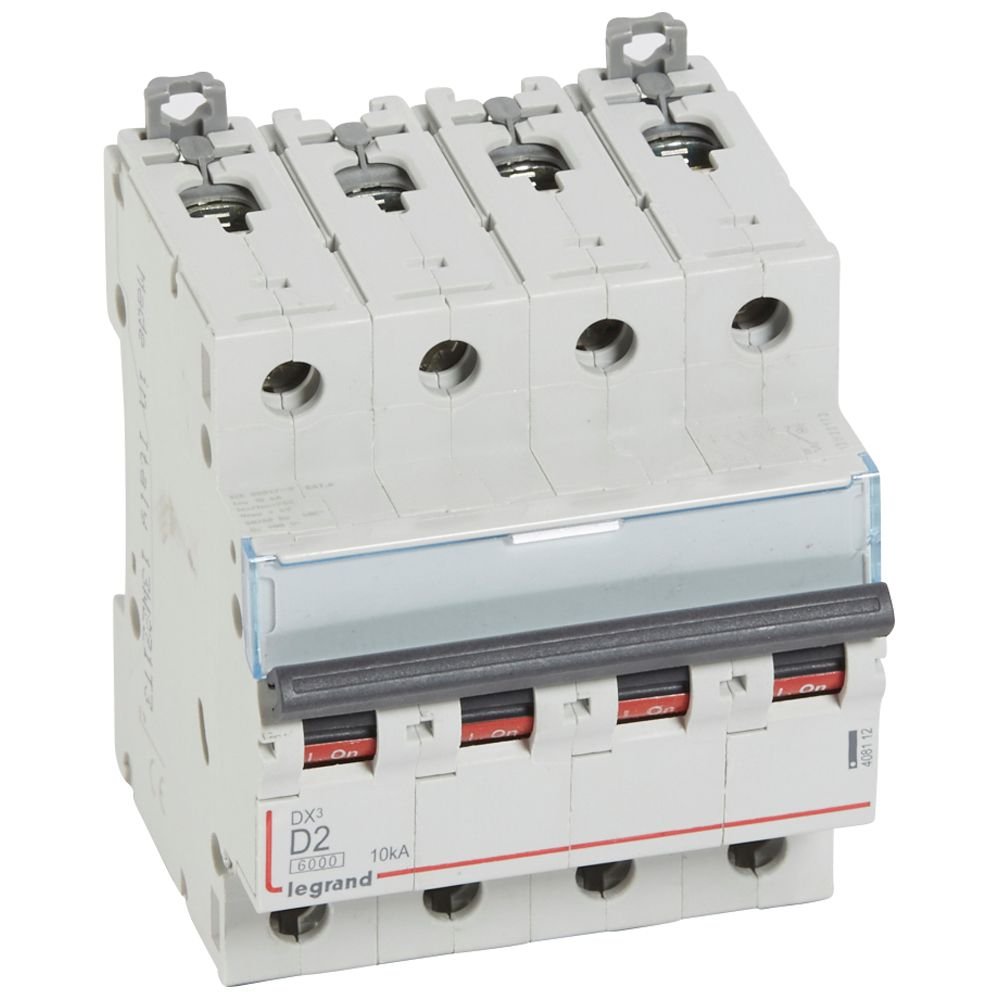 Disjoncteur Legrand DX³ 4P D2 408112