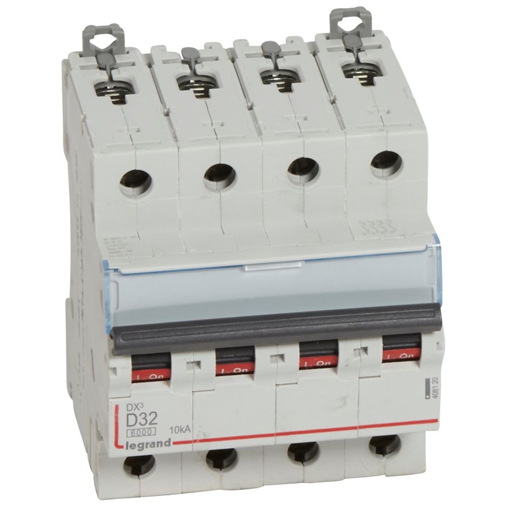 Disjoncteur Legrand DX³ 4P D32 408120