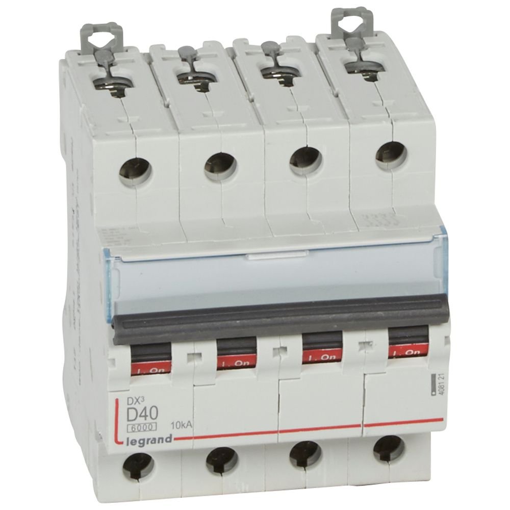 Disjoncteur Legrand DX³ 4P D40 408121