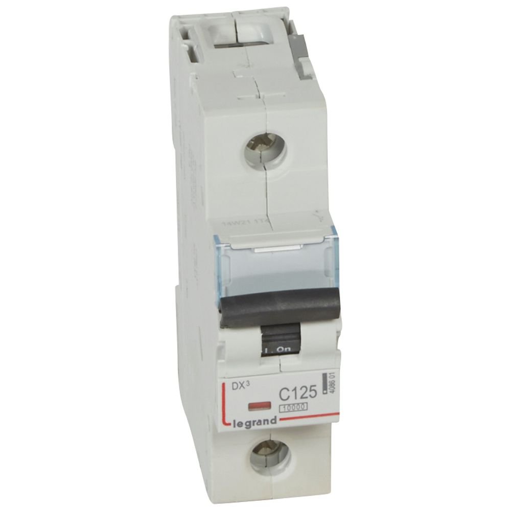 Disjoncteur Legrand DX3 1P 125A courbe C 408601