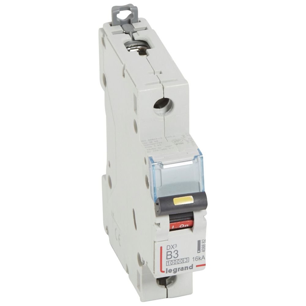 Disjoncteur Legrand DX³ 1P B3 10kA 408882