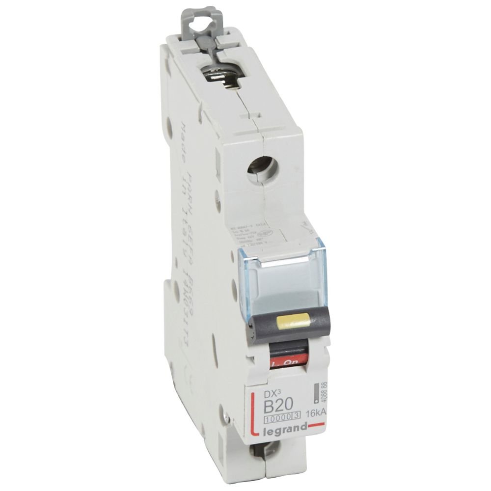 Disjoncteur Legrand DX³ 1P B20 10kA 408888