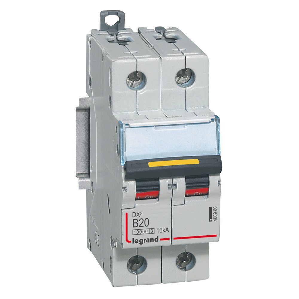 Disjoncteur Legrand DX³ 2P B20 408960