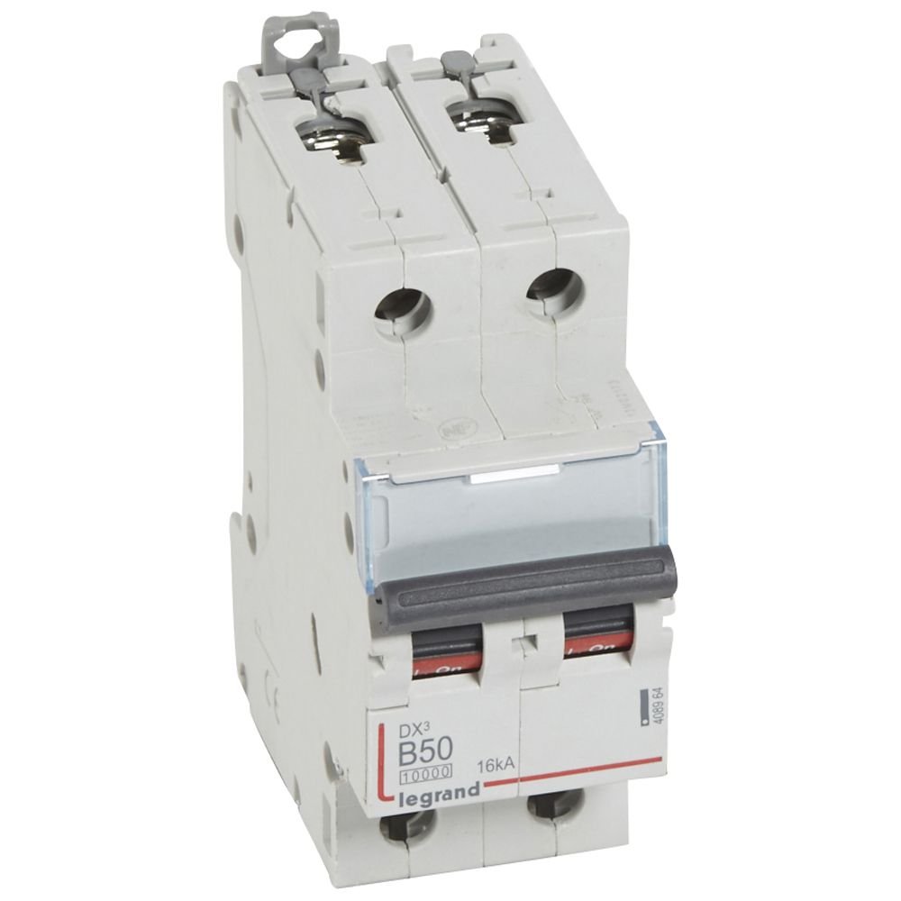 Disjoncteur Legrand DX³ 2P B50 408964