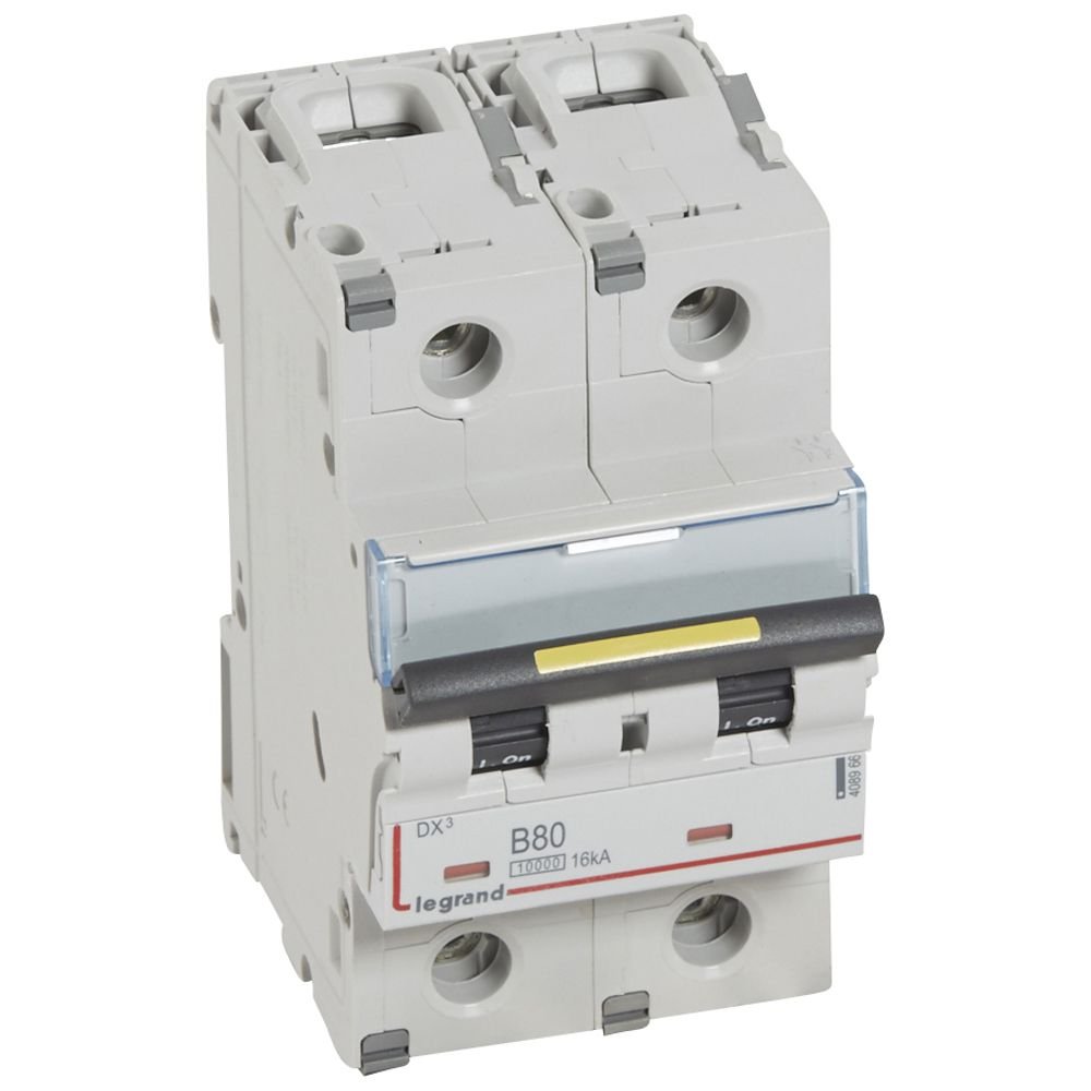 Disjoncteur Legrand DX³ 2P B80 408966