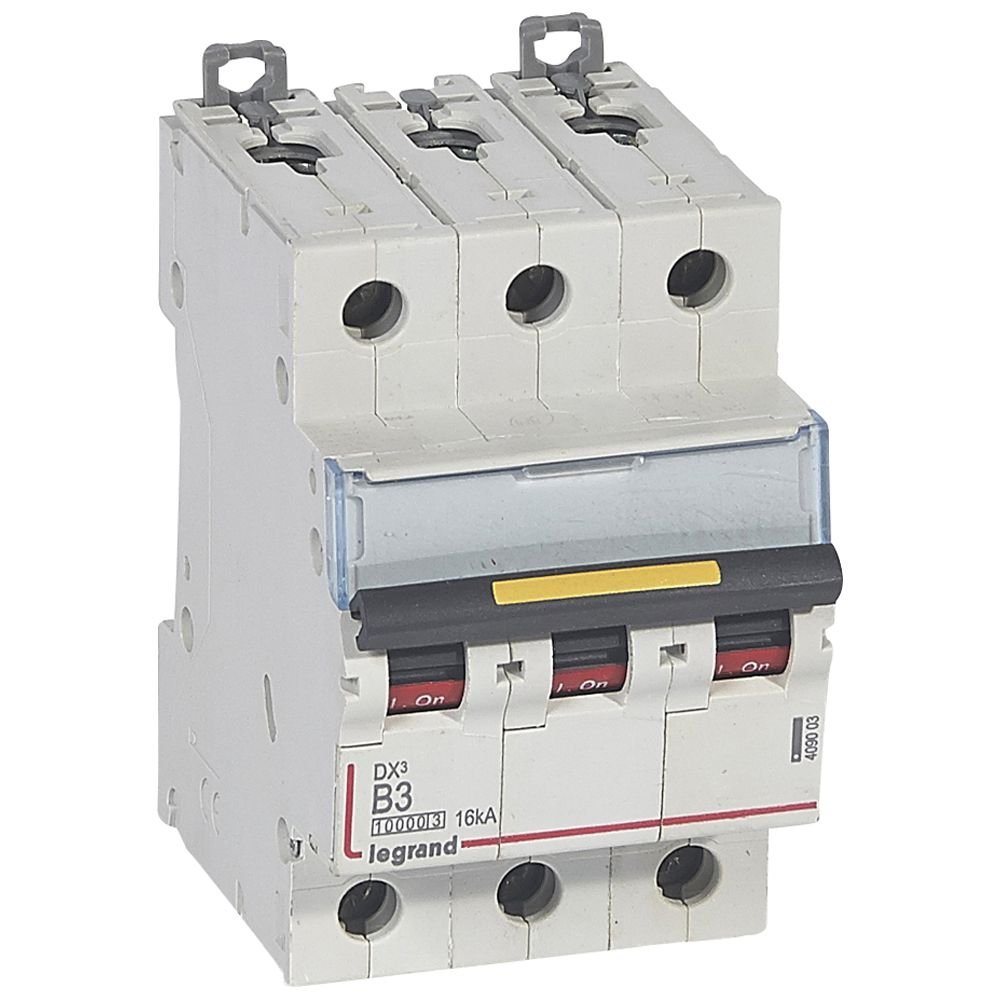 Disjoncteur Legrand DX³ 3P B3 10000A 16KA
