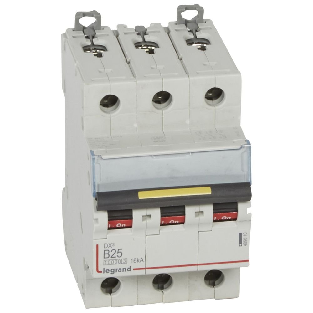 Disjoncteur Legrand DX³ 3P B25 10000A 16KA