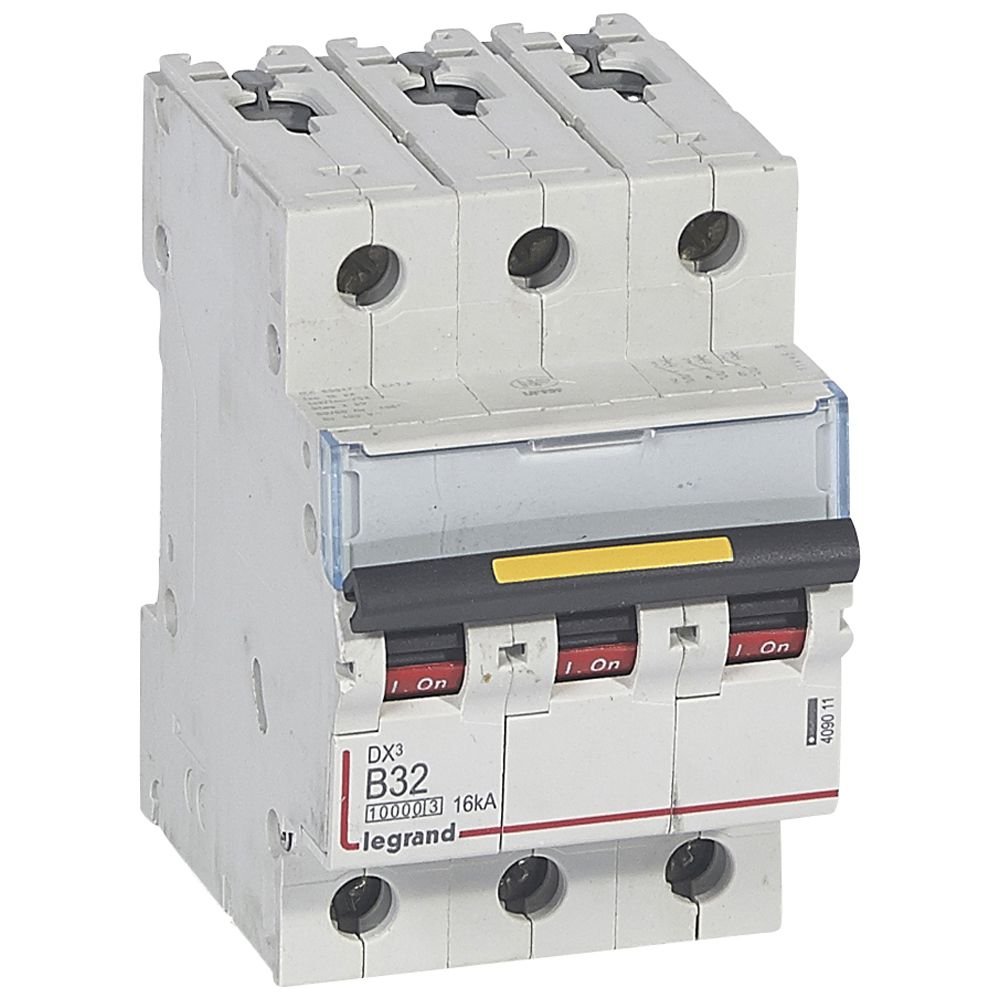 Disjoncteur Legrand DX³ 3P B32 10000A 16KA