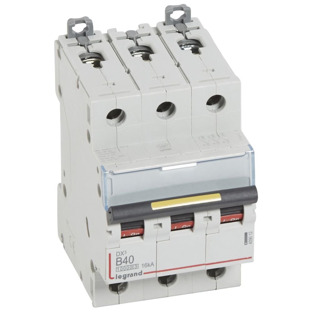 Disjoncteur Legrand DX³ 3P B40 10000A 16KA