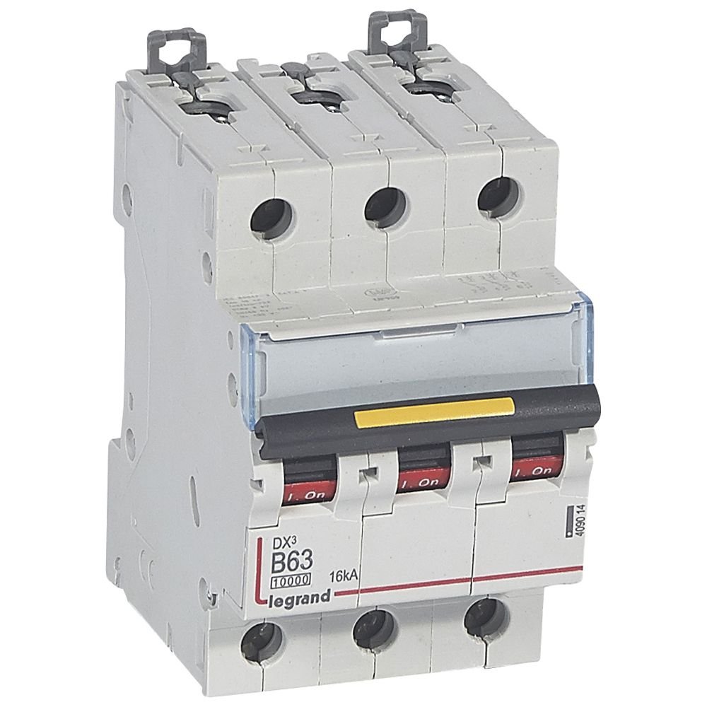 Disjoncteur Legrand DX³ 3P B63 10000A 16KA
