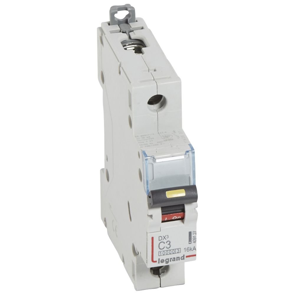Disjoncteur Legrand DX3 1P C3 16 kA 409127
