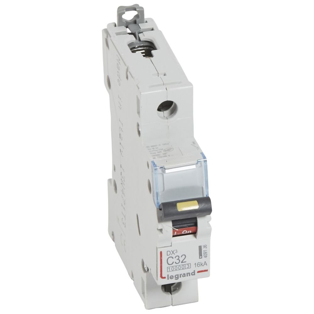 Disjoncteur Legrand DX³ 1P C32 409136