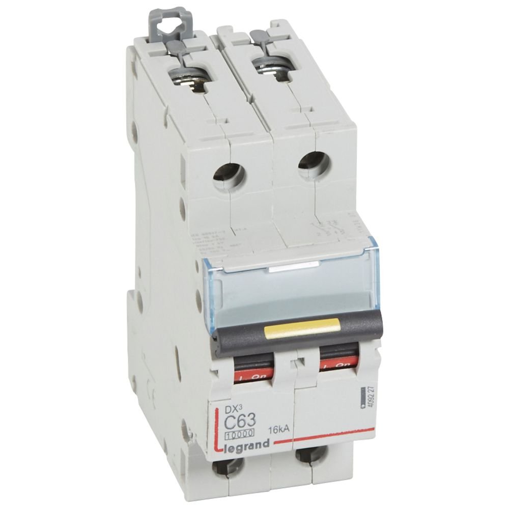Disjoncteur Legrand DX³ 2P C63 409227