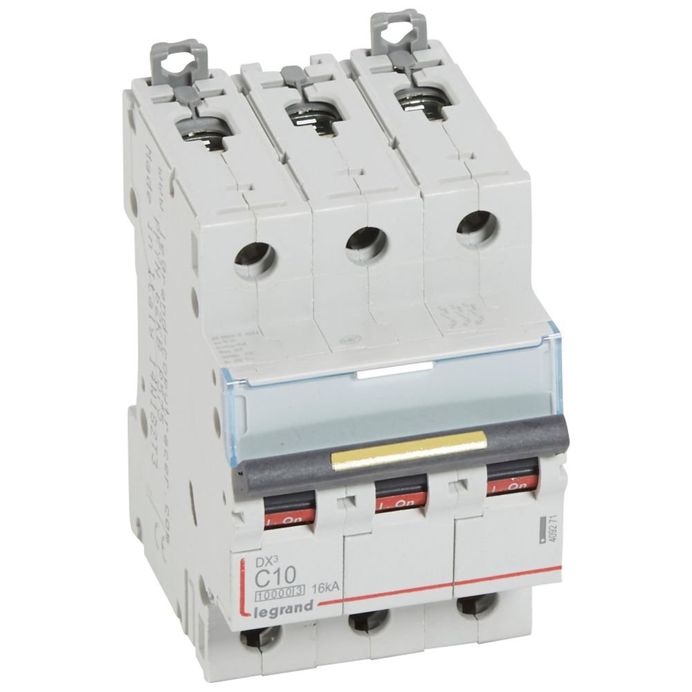 Disjoncteur Legrand DX³ 3P C10 409271