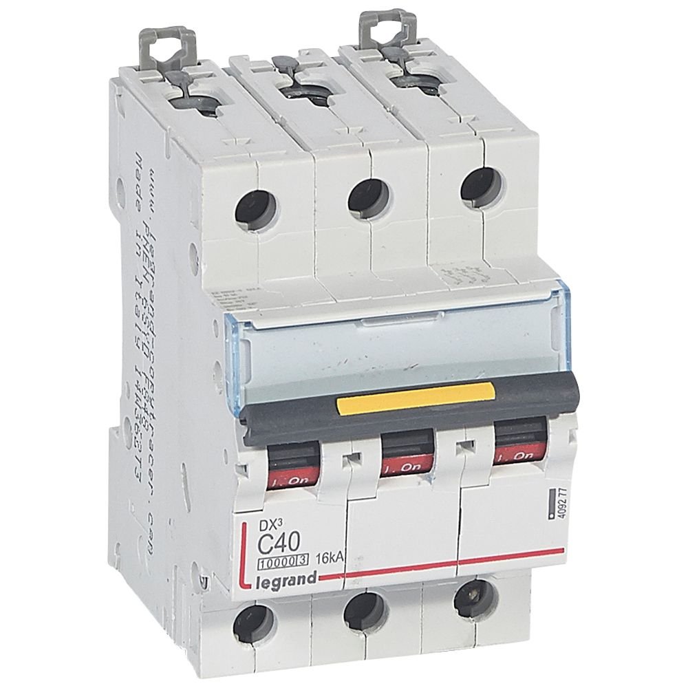 Disjoncteur Legrand DX³ 3P C40 409277