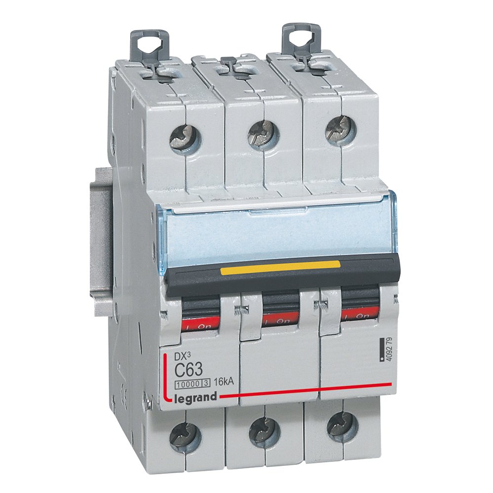 Disjoncteur Legrand DX³ 3P C63 409279