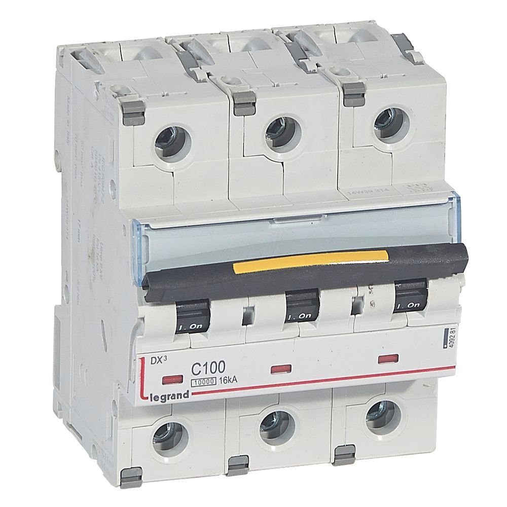 Disjoncteur Legrand DX³ 3P C100 409281