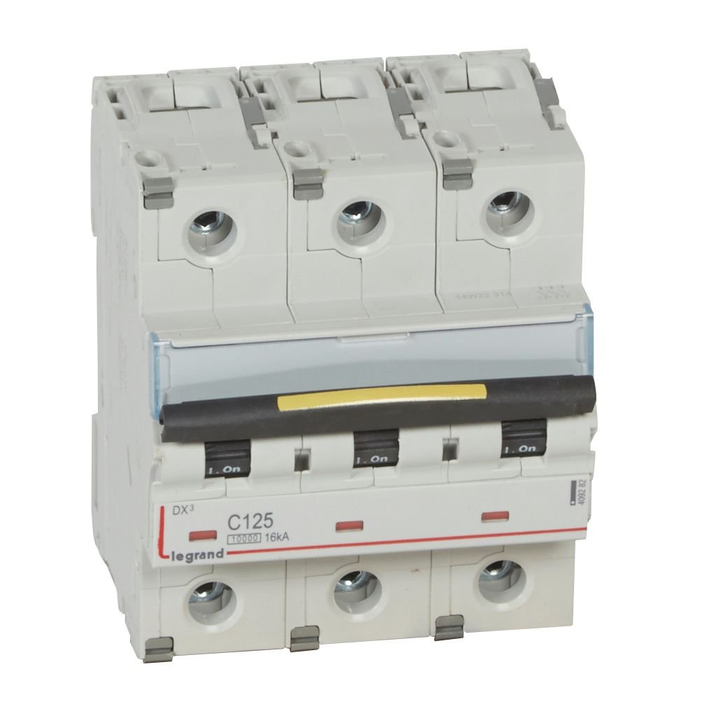 Disjoncteur Legrand DX³ 3P C125 409282
