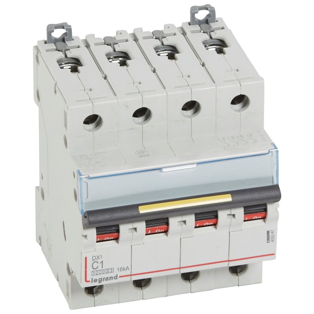 Disjoncteur Legrand DX3 4P C1 409347