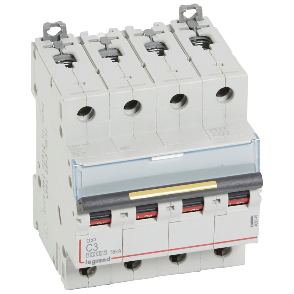 Disjoncteur Legrand DX3 4P C3 409349