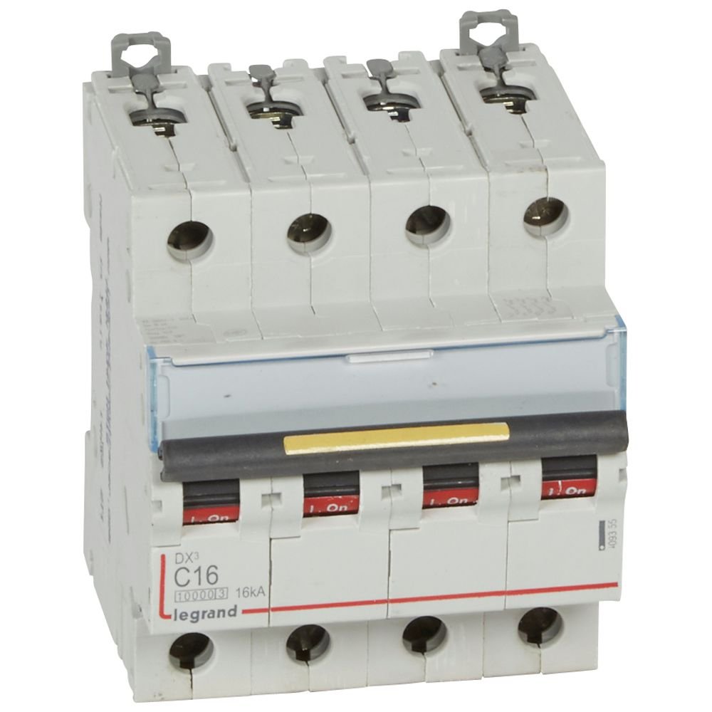Disjoncteur Legrand DX3 4P C16 409355