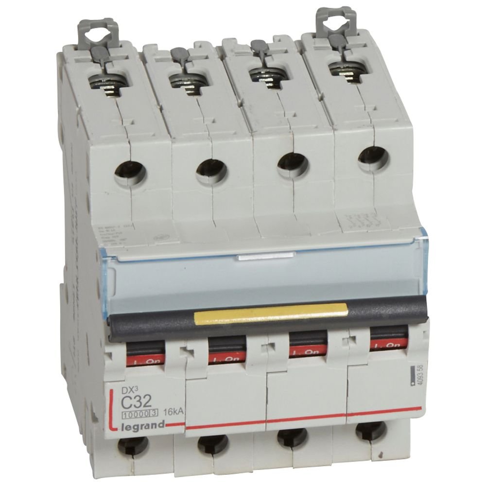 Disjoncteur Legrand DX3 4P C32 409358