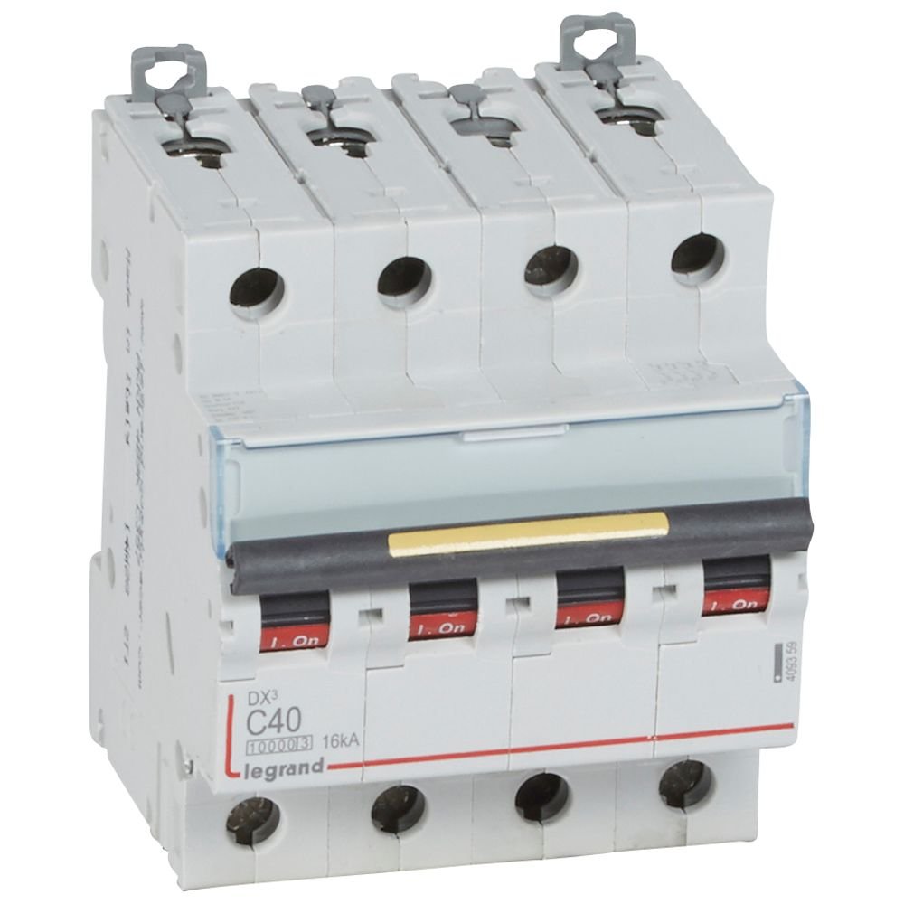 Disjoncteur Legrand DX3 4P C40 409359