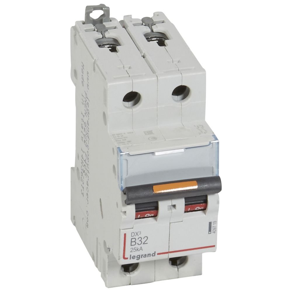 Disjoncteur Legrand DX3 2P B32 25kA 409719